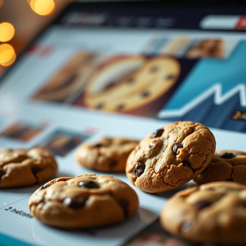 Visual representation of how cookies enhance website functionality and user experience